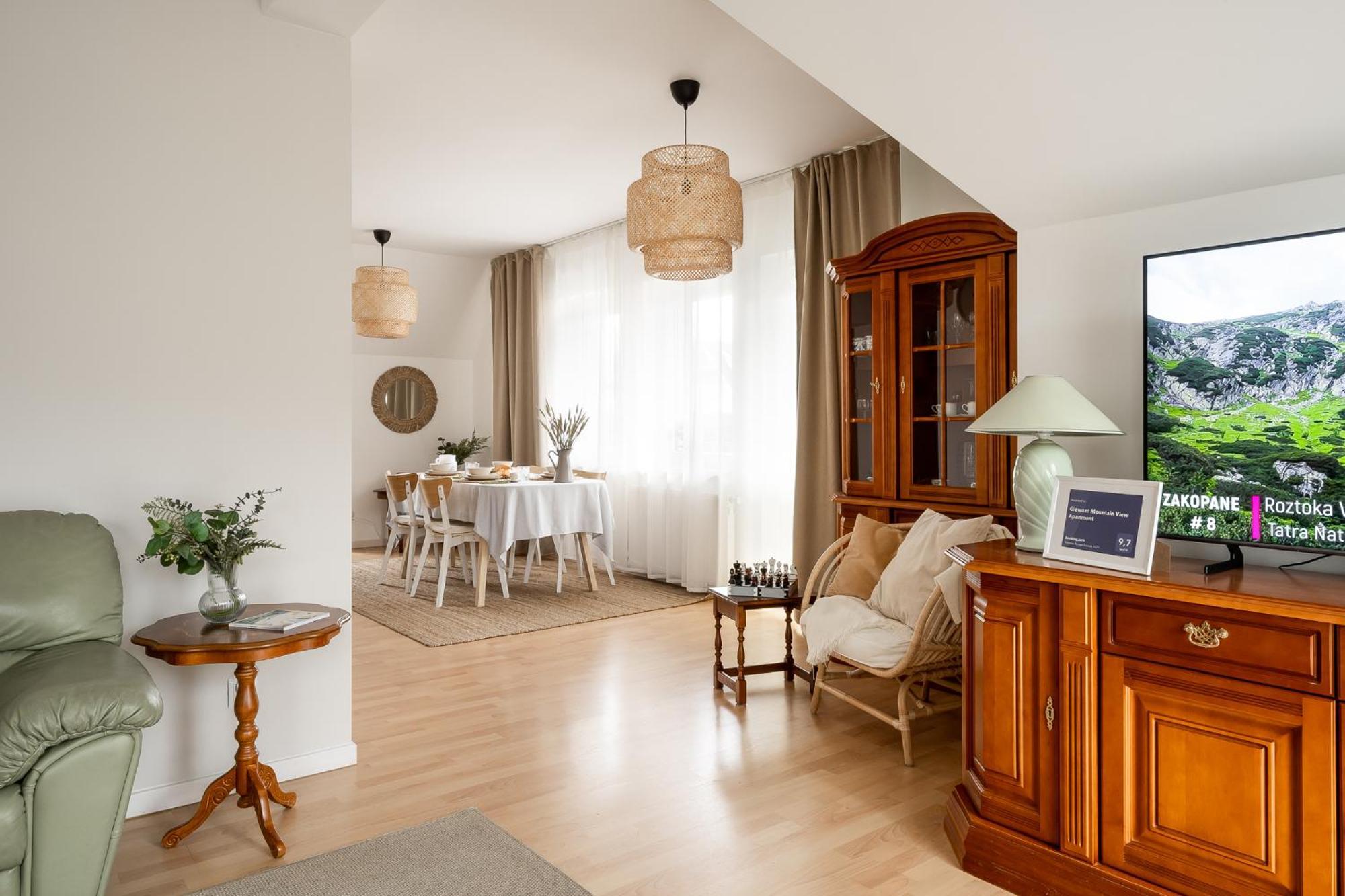 Giewont Mountain View Apartment Zakopane Dış mekan fotoğraf